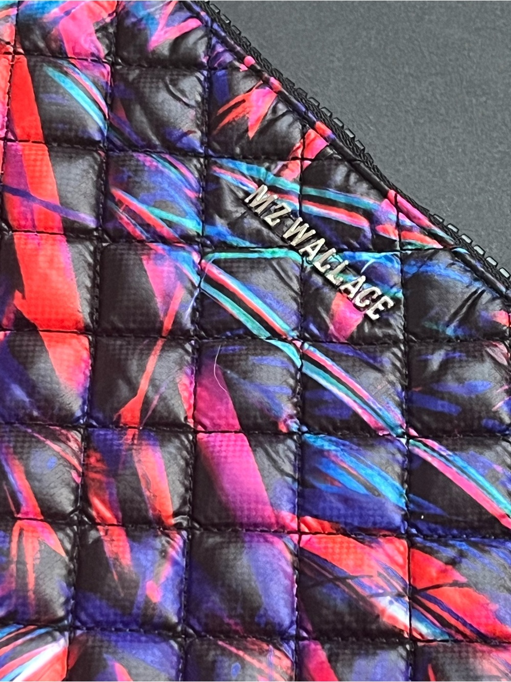 MZ Wallace Metro Pouch Laser Print - Picture 3 of 5